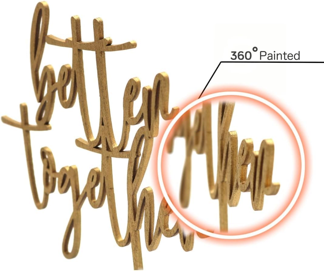 Wedding Cake Toppers, Wedding Cake Toppers Bride and Groom, Custom Cake Topper, Customize Your Own Anniversary Mr and Mrs Cake Topper (Design 5)