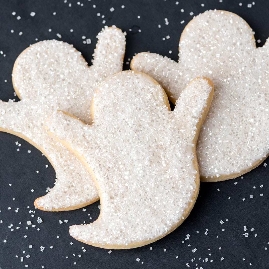 Sweets Indeed Sprinkles, Edible Sprinkle Sugar Mix, Perfect for Cake Decorations, Baking, Ice Cream, Cookies, Cupcake Topper, 5 ounces (White)