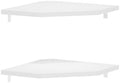 Furinno Rossi Hexagon Floating Shelves by Furinno-FitsYourSpaceFitsYourBudget