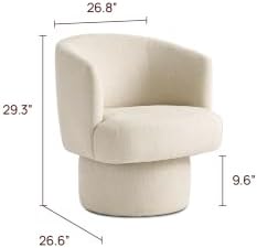 Mopio Orbix Swivel Accent Chair, Upholstered - Image 2