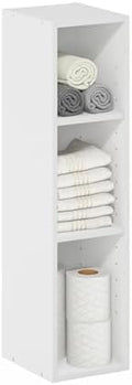 Furinno Fulda Book Shelf, 3-Tier Narrow Bookshelf, Bookcase by Furinno-FitsYourSpaceFitsYourBudget