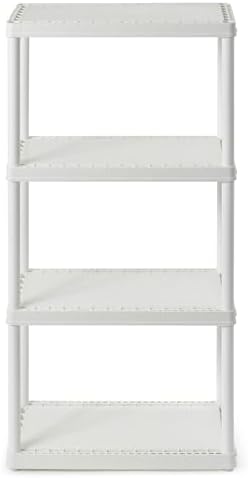 Gracious Living 4 Shelf Fixed Height Storage Unit by GraciousLiving
