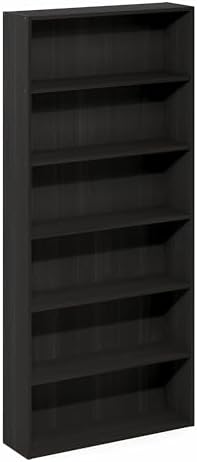 Furinno Basic Book Shelf, 6-Tier Bookcase - Image 6