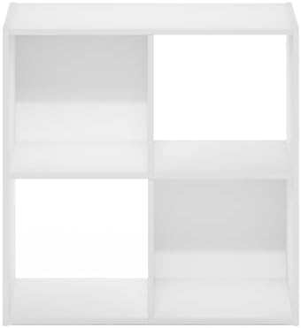 Furinno PELLI Book Shelf, 4-Cube Bookshelf - Image 5