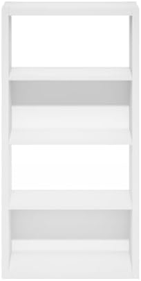 Furinno Viola Book Shelf, 4-Tier Bookshelf, Extra Thick Frame Bookcase - Image 7