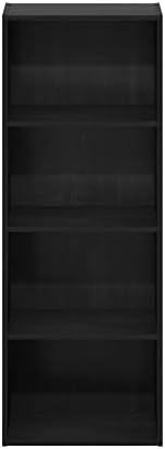 Furinno LUDER 4-Tier Book Shelf, Open Shelves Bookshelf - Image 6