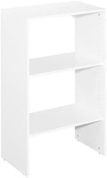 ClosetMaid SuiteSymphony Wood Shelf Unit, 2 Shelves, Adjustable, by Unknown
