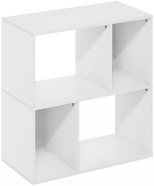 Furinno DALY Book Shelf, 4-Cube Bookshelf, Cube Storage Organizer Bookcase - Image 5
