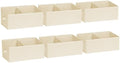 DIMJ Closet Storage Bins, 6 Pack Storage Baskets by DiMJ