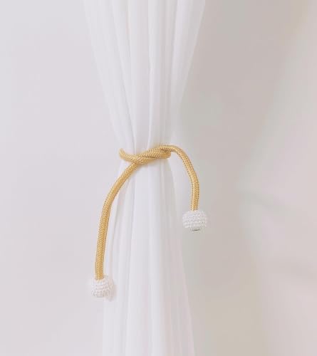 10 Pack Magnetic Curtain Tiebacks, Curtain Tiebacks Buckles Holdbacks Holders - Image 4