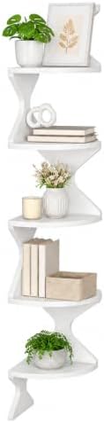 Corner Shelves Wall Mounted, Zigzag Corner Floating Shelves - Image 4