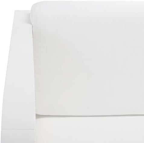 SAFAVIEH Couture Collection Helena White/Natural French Cane Sofa - Image 4