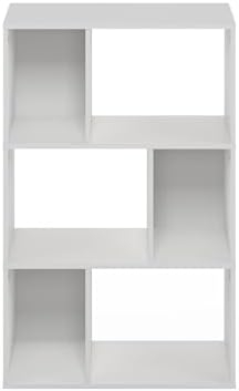 Furinno DALY Book Shelf, 6-Cube Bookshelf, Cube Storage Organizer Bookcase - Image 6