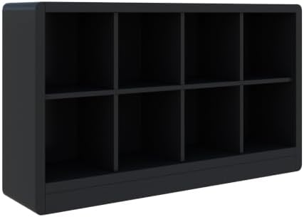 Low Cube Bookcase, 8-Cube Storage Organizer Shelf by OSCHF