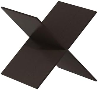 Furinno Cubicle X-Shelf Cube Shelf Insert, Dark Oak - Image 7