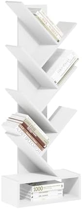 Furinno Tree Book Shelf, 7-Tier Bookshelf, Tree Bookcase by Furinno-FitsYourSpaceFitsYourBudget