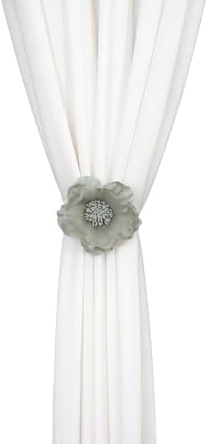 SUQ I OME Pearl Flower Magnetic Curtain Tieback by SUQIOME