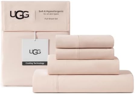UGG Hedi Full Sheet Set, Luxury Cooling Sheets by Unknown