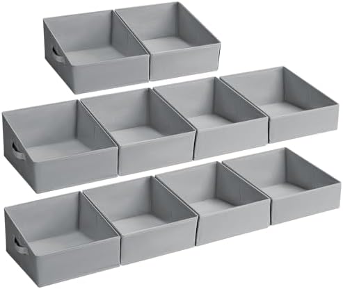 DIMJ Closet Storage Bins 10 Pack by DiMJ