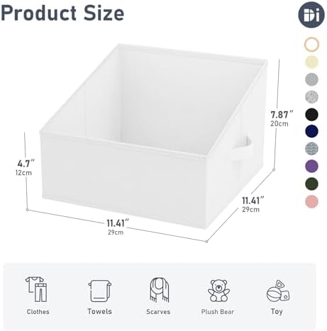 DIMJ Closet Storage Bins 12 Pack - Image 4