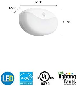 Lithonia Lighting 7 Inch Flush Mount LED Ceiling Light - Image 3