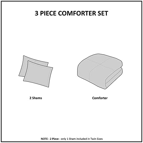 Madison Park Parkston Plaid Twin Comforter Set - Image 6