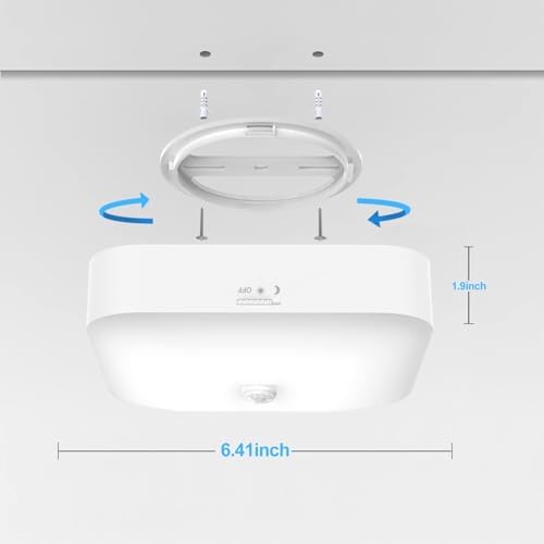 Rechargeable Motion Sensor Ceiling Light - Image 6