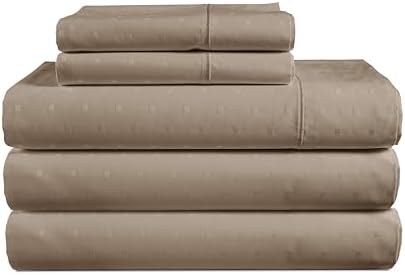 LANE LINEN Split King Sheets 100% Egyptian Cotton Sateen by LaneLinen