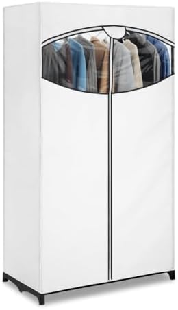 Whitmor White, Clothes Closet Fabric Cover by Whitmor