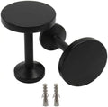 2 Pack Curtain Tiebacks, Zinc Alloy Black by PHITUODA