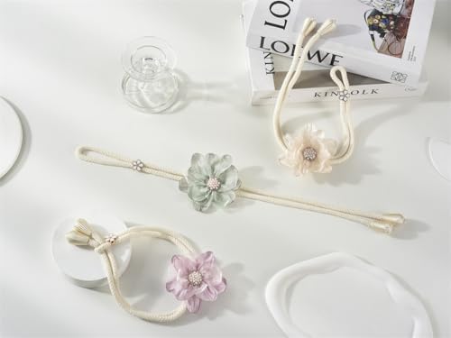 SUQ I OME Lotus Flower Curtain Tiebacks Holdbacks - Image 5