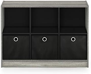 Furinno Basic 6-Cube Book Shelf - Image 6