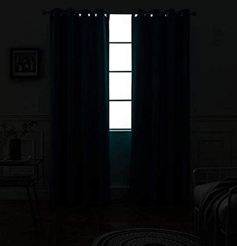 Yakamok Room Darkening Grommet Window Drapes Thermal Insulated Light Blocking - Image 2