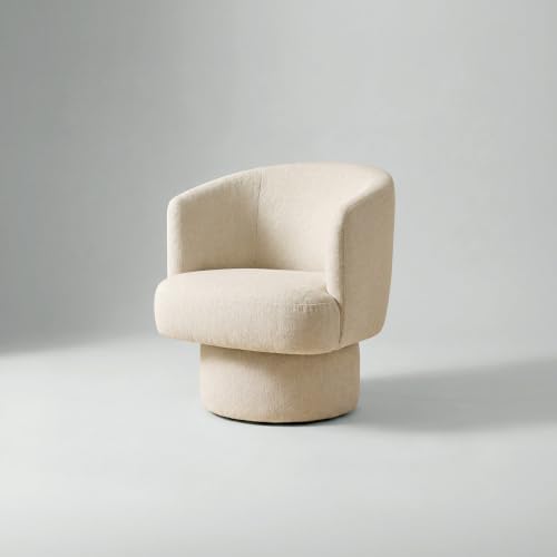 Mopio Orbix Swivel Accent Chair, Upholstered by MopioInc