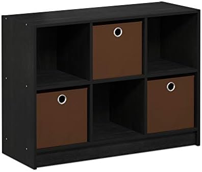 Furinno BASIC Book Shelf, 6-Cube Bookshelf - Image 5