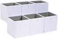 Amazon Basics Collapsible Cube Storage Organizer Bins, Closet Organizer Baskets by AmazonBasics