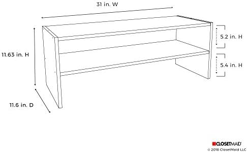 ClosetMaid 8923 Stackable 31-Inch Wide Horizontal Organizer - Image 3