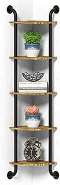 Tinpin Corner Shelf Wall Mount 5-Tier, Wall Decor by Tinpin