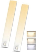 2-Pack 10 inch LED Rechargeable Under Cabinet Lights Motion Sensor by Unknown