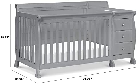 DaVinci Kalani 4-in-1 Convertible Crib & Changer Combo - Image 3