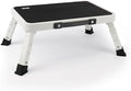 Valeo Folding Step Stool, Adjustable Step Stool by Valeo
