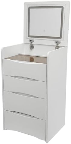 Compact Makeup Vanity Desk Set, 3 in 1 Vanity Desk - Image 4