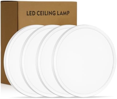 4 Pack 11.4 Inch LED Flush Mount Ceiling Light by Unknown