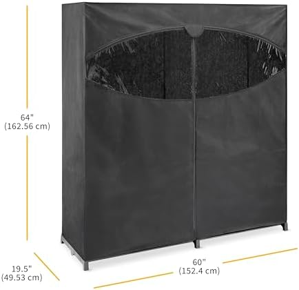 Whitmor Extra-Wide Portable Clothes Closet - Image 7