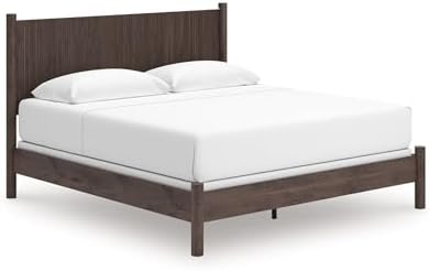 Signature Design by Ashley Symarro Reeded King Size Bed Frame by Unknown
