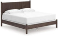 Signature Design by Ashley Symarro Reeded King Size Bed Frame by Unknown