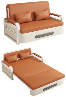 Versatile Pull-Out Sofa Bed, Repository Storage Tight Back Water-Resistant by NIUYAO