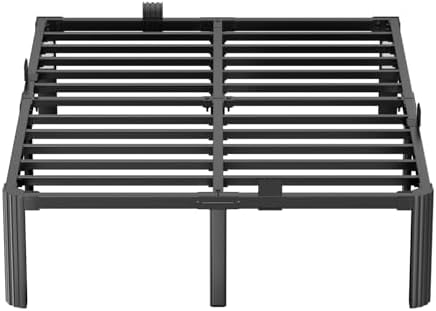 Queen Bed Frame, 14 Inch 3500LBS Heavy Duty Mattress Frame Metal Platform by Unknown