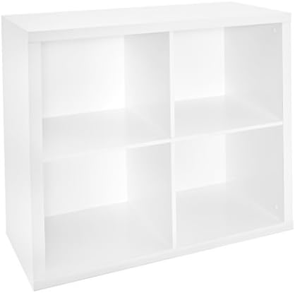 ClosetMaid 4 Cube Storage Shelf Organizer Bookshelf by Unknown