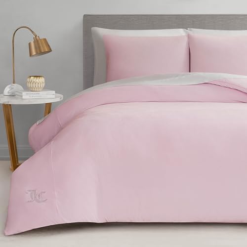 Juicy Couture Marshmallow Pink Velour Twin/Twin XL Comforter Set by JuicyCouture